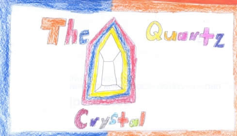 Drawing of Quartz Crystal by Gibbs Magnet Student