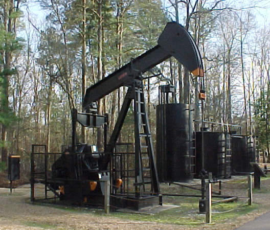 Modern Oil Well Pumping Unit