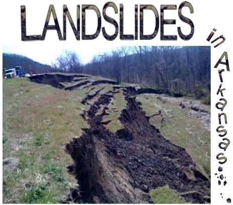 Landslides in Arkansas