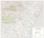 Topographic Map of Arkansas image