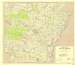 Base Map of Arkansas image