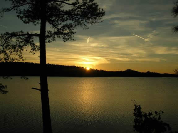 Lake maumelle, largest  source of drinking water for Little Rock